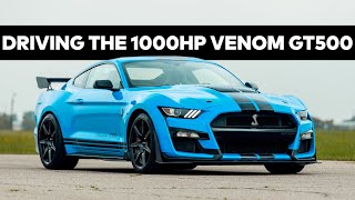 Best Sounding Ford Mustang 1000 HP Shelby GT500  Venom 1000 Upgrade by Hennessey [upl. by Josey]