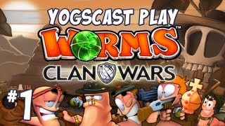 Worms Clan Wars  Part 1  Four Fatty Stratty [upl. by Elsie]