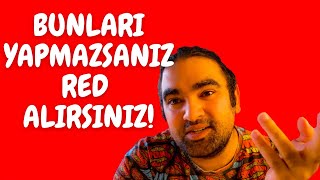 POLONYA ÇALIŞMA VİZESİNDEN RED YEMEMEK İÇİN BUNLARI YAPIN 10 Madde red [upl. by Attenweiler]