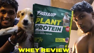 Fast and up whey protein review with pookie 🎀 in Tamil [upl. by Eceerehs]