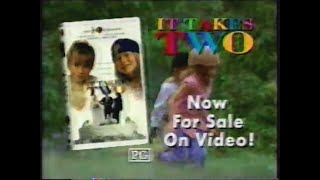 1996 It Takes Two Video Cassette commercial [upl. by Concoff150]