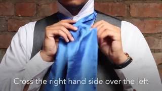 How to tie a cravat [upl. by Mandelbaum857]