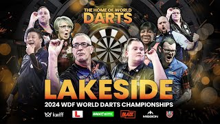 🎯 LIVE 2024 WDF Lakeside World Darts Championship • Day 5 [upl. by Denoting]