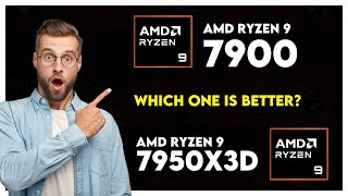 AMD Ryzen 9 7900 vs AMD Ryzen 9 7950X3D Comparison [upl. by Esilehc]