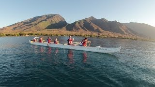 Hawaiian Outrigger Canoe Experience  Maui Hawaii [upl. by Atiniv]