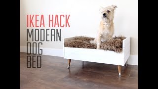 IKEA HACK  DIY Modern Dog Bed [upl. by Roosevelt]