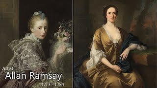 Artist Allan Ramsay 1713  1784 Scottish Portrait Painter  WAA [upl. by Ennirroc]