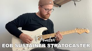 Fender EOB Sustainer Stratocaster  Demo  Ambient [upl. by Warfore]