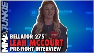 Leah McCourt doesnt care about sentimental value of Bellator 275 matchup [upl. by Kenwee]