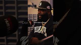 Word From Rick Ross to the young upcomings artist [upl. by Savage]