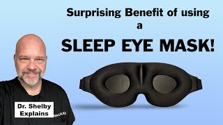 Discover the Secret Benefit of Sleep Eye Masks [upl. by Anelrats]