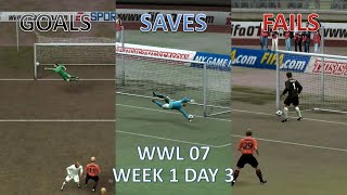 FIFA 07  World Wide League 07 Week 1 Day 3 Highlights [upl. by Caputo614]