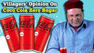 Villagers Try Coca Cola Zero Sugar  Tribal People Try Coca Cola Zero Sugar [upl. by Mobley208]