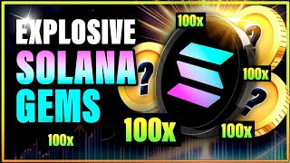 Top Solana Crypto GEMS  Dont Miss These 7 SOL Coins💎 [upl. by Hebert]