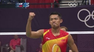 China Korea amp Malaysia Contest Badminton Mens SemiFinals  London 2012 Olympics [upl. by Schaper]