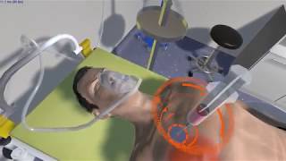 Virtual clinical case with Virtual Reality simulation  Pneumothorax [upl. by Stodder]