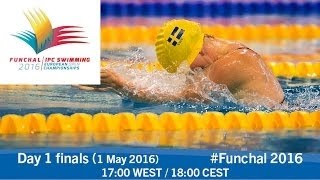 Funchal 2016  IPC Swimming European Open Championships  LIVE [upl. by Lanevuj]