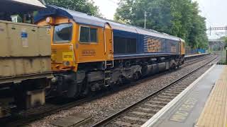 GBRF 66799 Passing Through Reading West 6o01 [upl. by Lohner606]