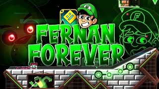 El nuevo nivel de Fernanfloo Geometry dash 4 [upl. by Yhtomot423]