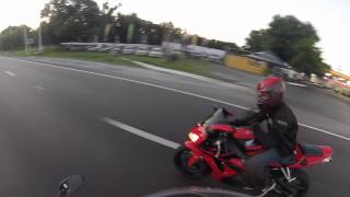 Cbr1000rr vs Cbr600rr race from 2nd gear [upl. by Riella]