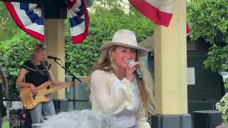 Delta Dawn  Heidi Newfield Live  Healdsburg Plaza HFF Country Fair Community Concert 52422 [upl. by Inaffets]