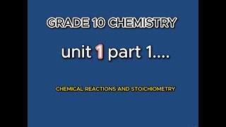 chemistry Grade 10 unit 1 part 1  kooran Tube  Afaan oromoo [upl. by Ronda985]