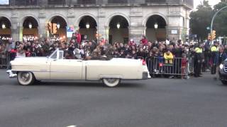 CABALGATA REYES MAGOS BARCELONA 2015  LLEGAN LOS REYES 1 [upl. by Seitz]