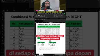 Cara Mengatasi Hasil VLOOKUP selalu NA padahal Rumus udah benar semua vlookup tutorialexcel [upl. by Riancho103]