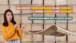 Magische Teppichpflege ohne Chemie [upl. by Airekal796]