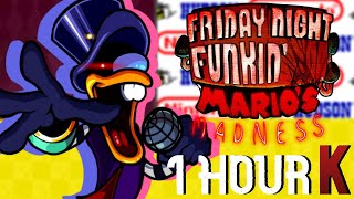 No Party  Friday Night Funkin FULL SONG 1 HOUR [upl. by Aiyotal]