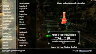 Skyrim MILLION DAMAGE WEAPONS INVINCIBLE amp LEVEL UP FAST GLITCH [upl. by Ecilahs983]