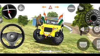 Dollar Song Modified Mahindra Yellow Thar  Indian Cars Simulator 3D  Android Gameplay Part 03 [upl. by Areema985]