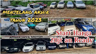 Update Stock Atmajaya Motor 8 desember 2023 Mobil Bekas Berkualitas [upl. by Crandell759]