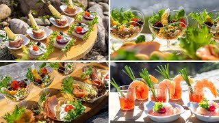 8 Appetizers or Starters Ideas to Impress your Guests Best party food recipes for you [upl. by Clementas63]