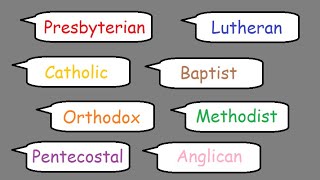 All Christian denominations in one sentence [upl. by Christoffer856]