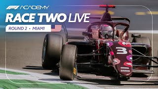 LIVE Race 2  Miami 2024  F1 Academy [upl. by Hak951]