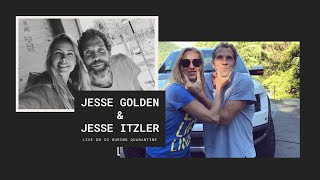 One of my Favorite Humans Jesse Itzler and Jesse Golden go Live on Instagram during quarantine [upl. by Akiam]