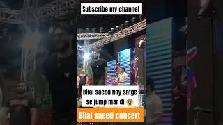 Bilal saeed in crwd pay jump mar di live concert Islamabad [upl. by Betz]