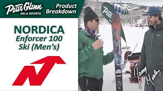 Nordica Enforcer 100 Ski  2024 Product Breakdown by Jonny Moseley [upl. by Adnorahs768]