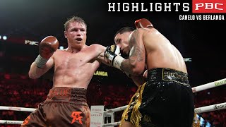 Canelo vs Berlanga FIGHT HIGHLIGHTS September 14 2024  PBC PPV on Prime Video [upl. by Wynne]