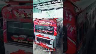 හැඩ වෙන ගමන් 😍 automobile trending bus modifiedbus [upl. by Symons]