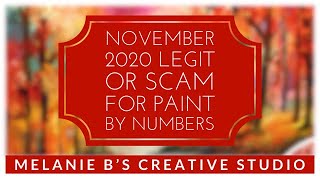 NOVEMBER 2020 LEGIT OR SCAM for Paint by Numbers PBN Trusted Websites to Shop for Paintings [upl. by Lohman898]