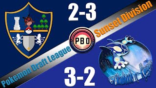 Pokémon Draft League  Clonbrook Kyogres VS Tottenham Hoothoots  S7 W6 Sunset Div [upl. by Ivets]