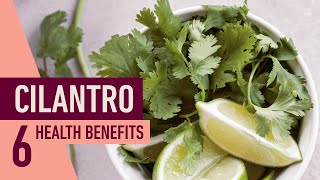 CILANTRO Health Benefits  Top 6 Reasons to Eat CILANTRO [upl. by Enniroc]