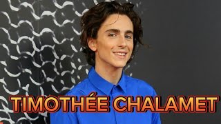 TIMOTHÉE CHALAMET  American French Iconic Star [upl. by Grand765]