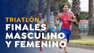 TRIATLON  Finales Femeninas y Masculinas [upl. by Annairt]