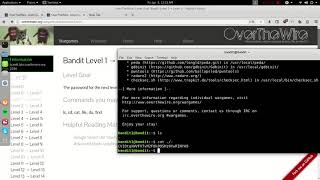 OverTheWireWargamesBandit Level 1 → Level 2 [upl. by Nivrag539]