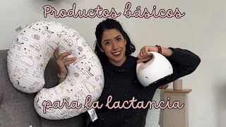 Productos básicos para la lactancia 🤱🏻  Lactancia materna [upl. by Nuy]