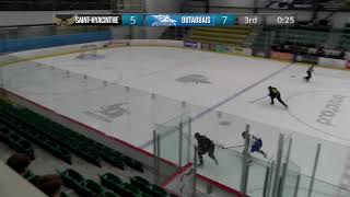 RSEQ Hockey masculin 🏒 SaintHyacinthe  Outaouais 10122024 [upl. by Enomrej]