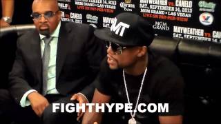 MAYWEATHER NAMES SOME OF HIS FIVE TOUGHEST FIGHTS CASTILLO NOT ON THAT LIST [upl. by Ojyram]